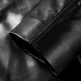 Iris | Κοντό τζάκετ τύπου μοτοσικλέτας από PU