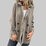 ISOLA™ | Mid-Length Double-Breasted Coat